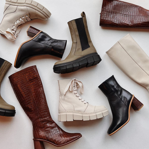 ALOHAS West Cape Boot Vintage Tan  Leather ankle boots, Boots, Brown  leather ankle boots