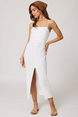 The Giada Apron Midi White