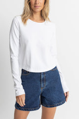 Winona Long Sleeve White