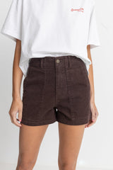 Fatigue Corduroy Short Chocolate