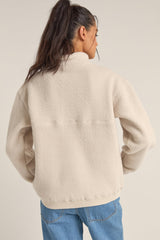 Sherpa Fleece Cream