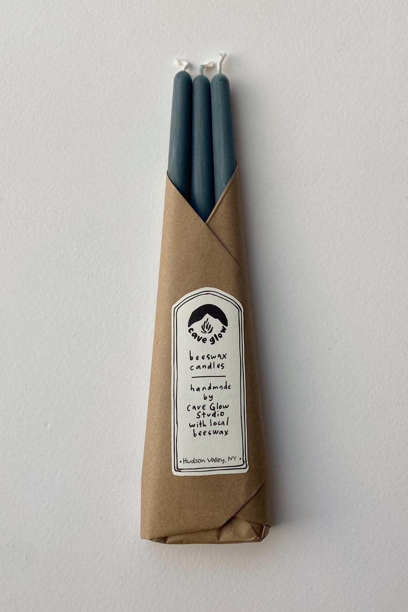 Beeswax Taper Candles River