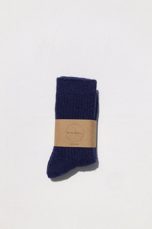 Iceland Heritage Wool Socks Navy