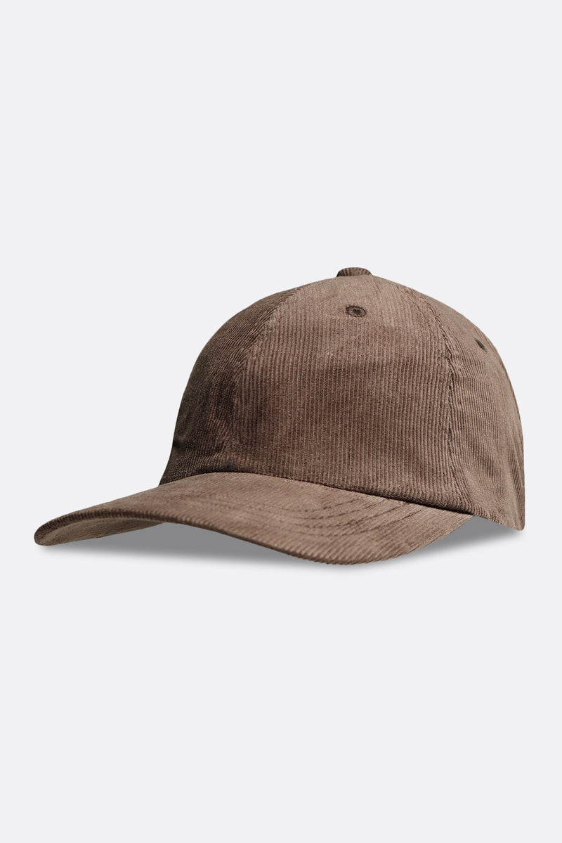 Carlos Cap Slate Brown Corduroy