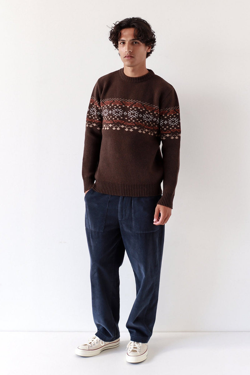 Uichi Knit Brown Multi