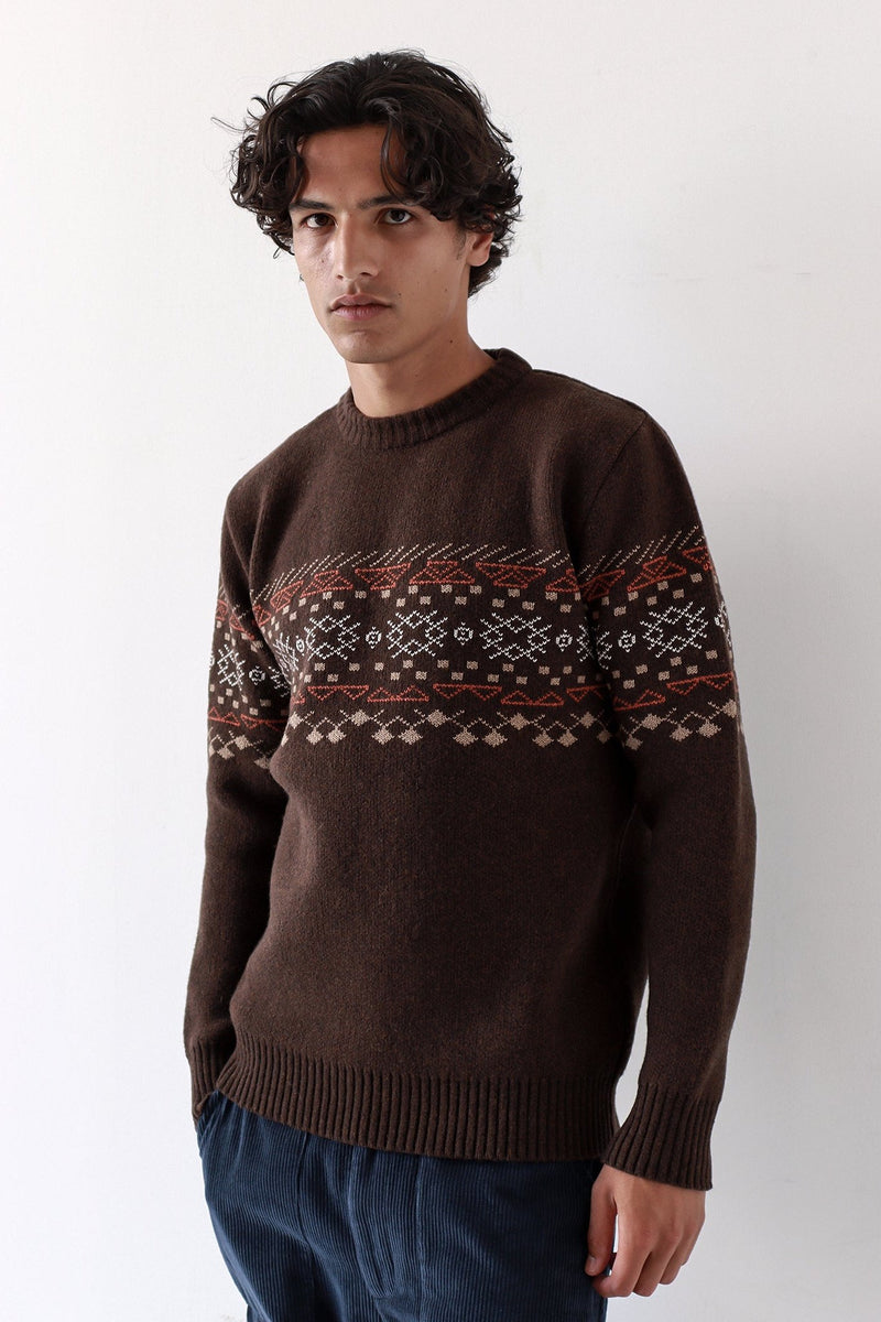 Uichi Knit Brown Multi