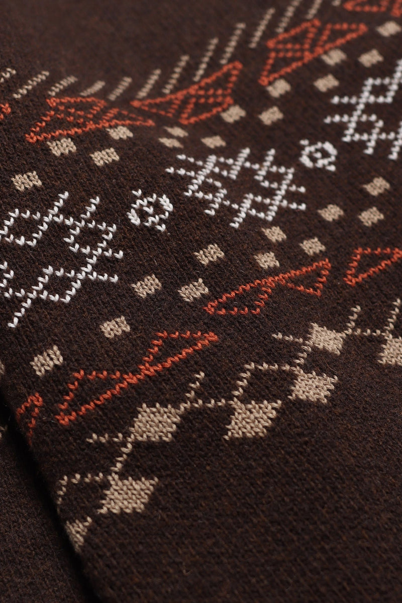 Uichi Knit Brown Multi