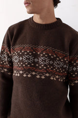 Uichi Knit Brown Multi