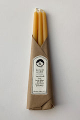 Beeswax Taper Candles Gold