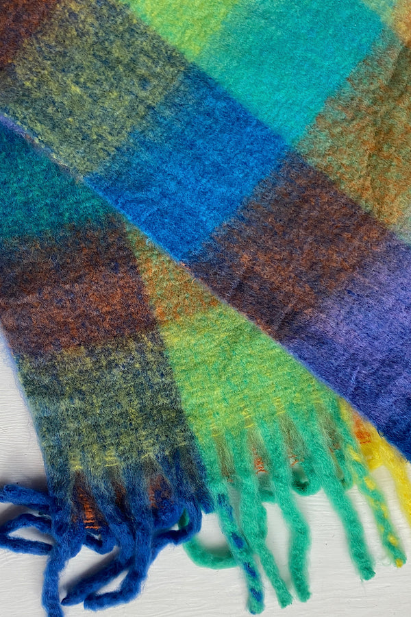 Blanket Scarf Multi Bright