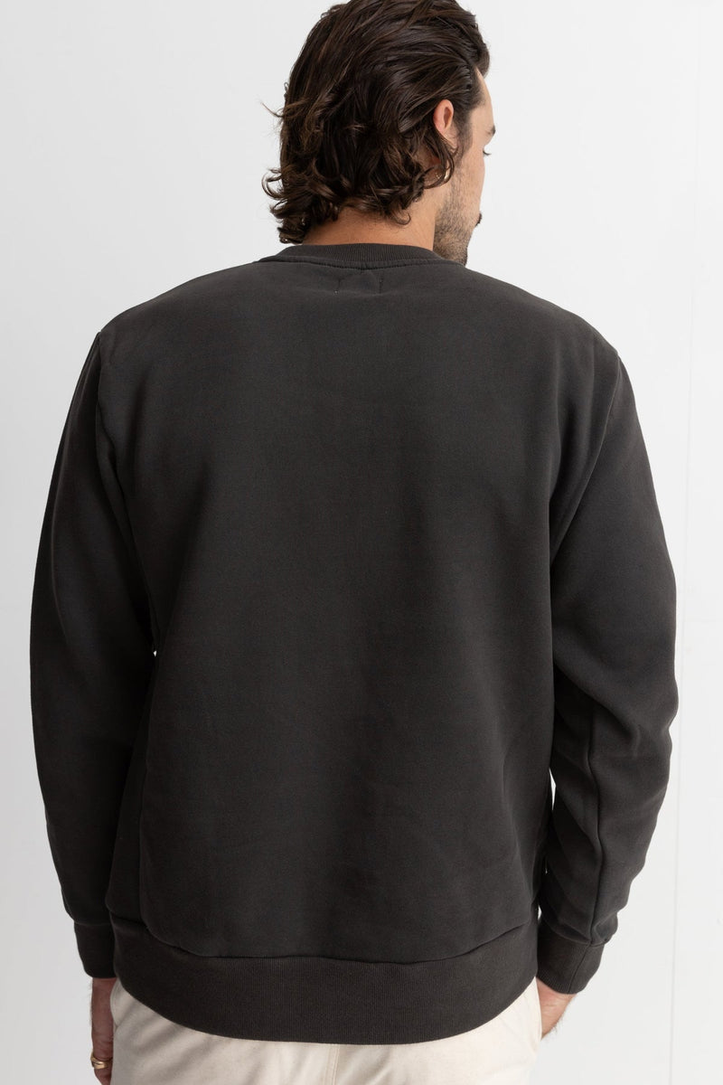 Classic Fleece Crew Vintage Black