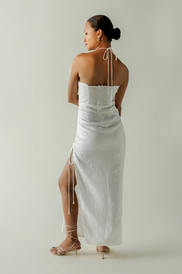 Carmen Dress White