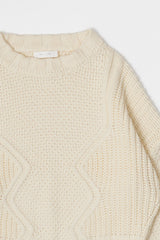 The Sadie Sweater Cream