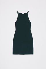 The Elia Dress Dark Green