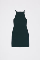 The Elia Dress Dark Green