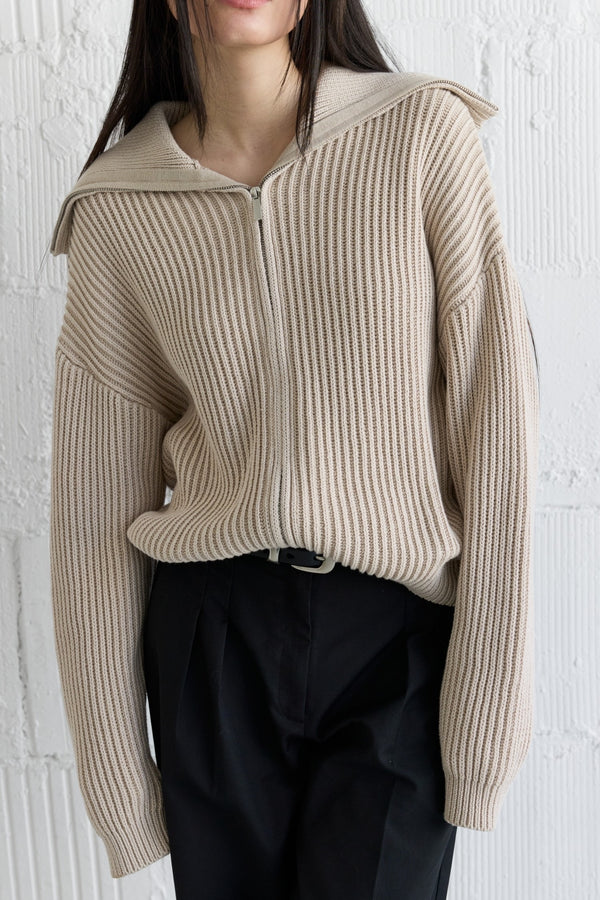 The Addison Sweater Beige Mix