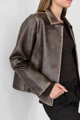 The Murph Jacket Washed Brown