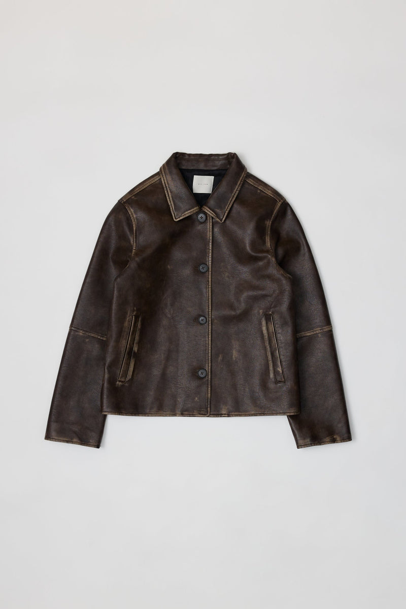 The Murph Jacket Washed Brown