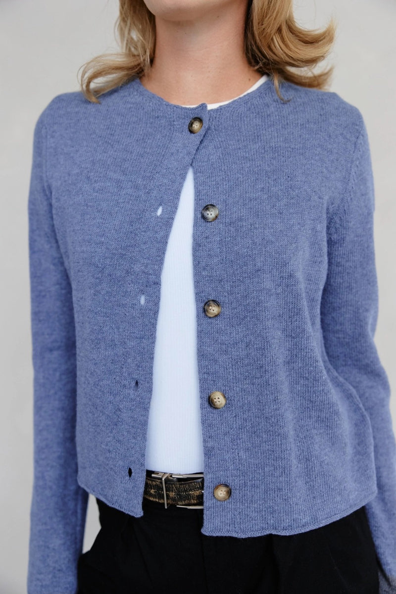 The Molly Cardigan Light Blue