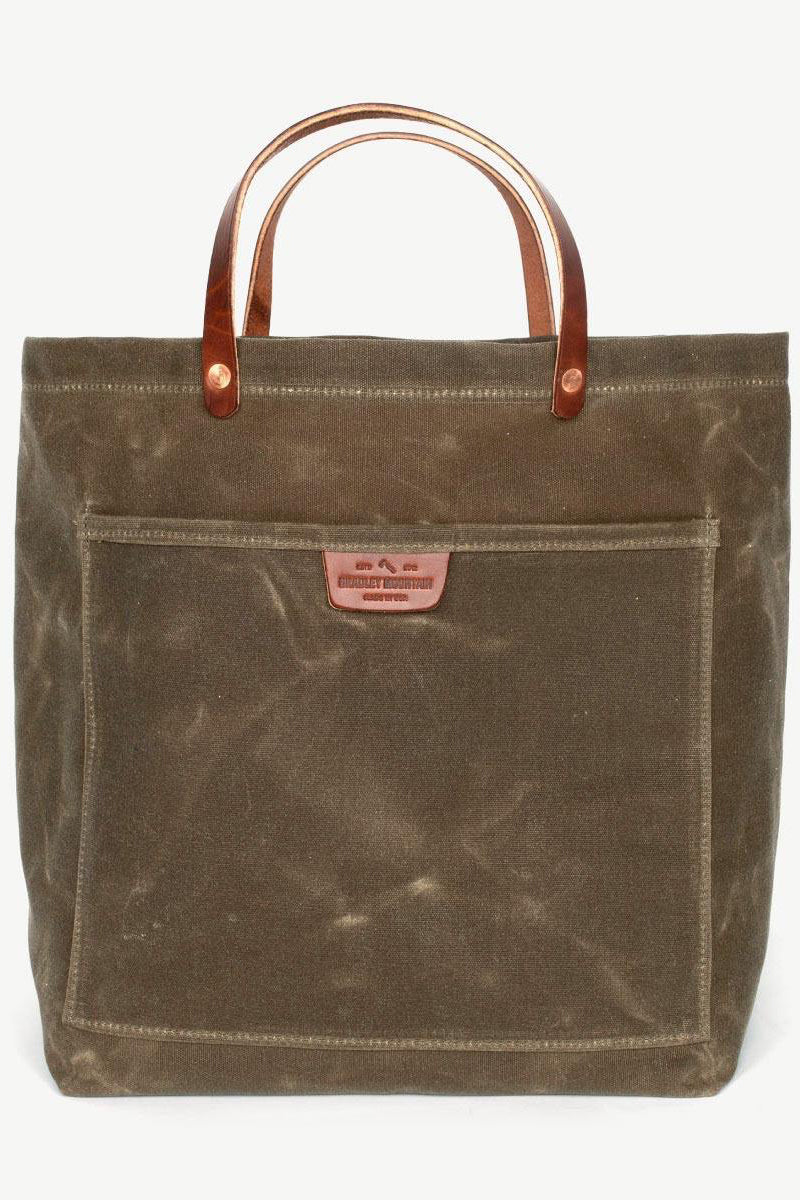 Coal Tote Bag Waxed Field Tan