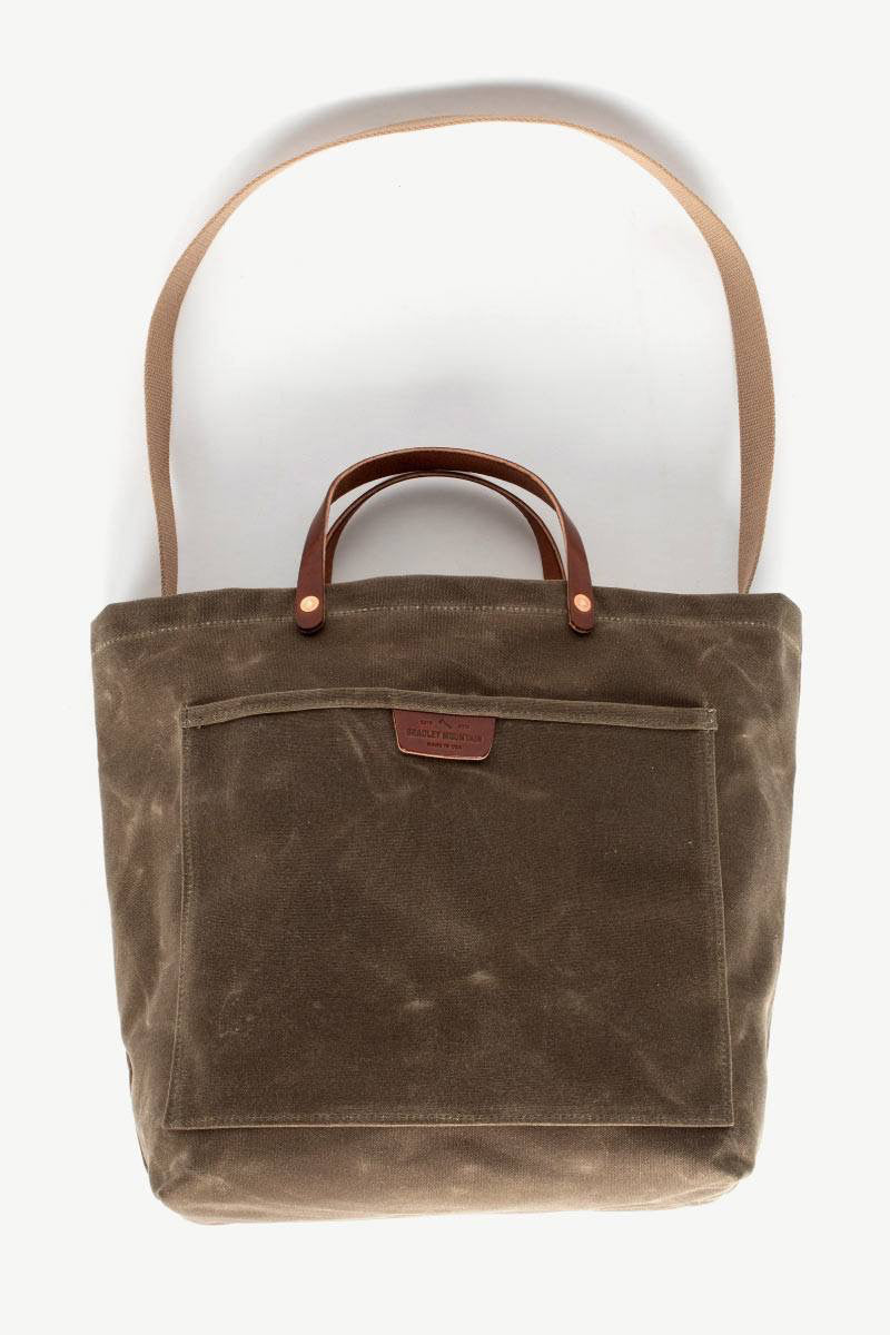 Coal Tote Bag Waxed Field Tan