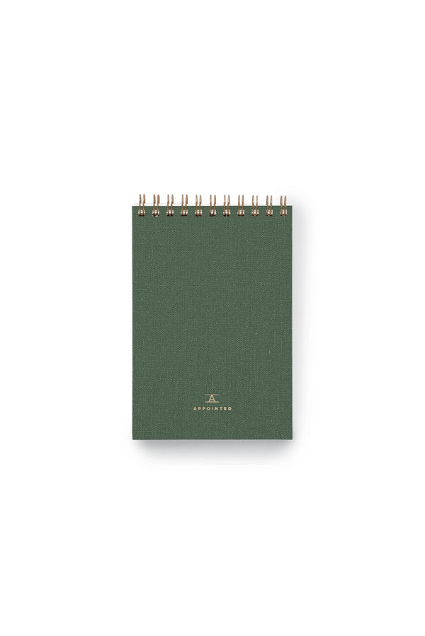 Pocket Notebook Fern Green