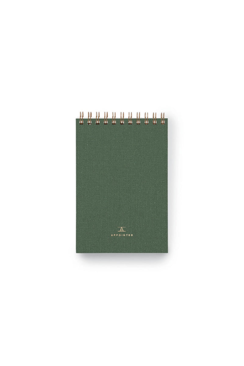 Pocket Notebook Fern Green