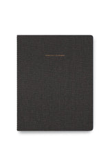 Undated Monthly Planner Charcoal Gray