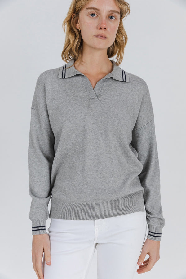 The Marni Top Grey