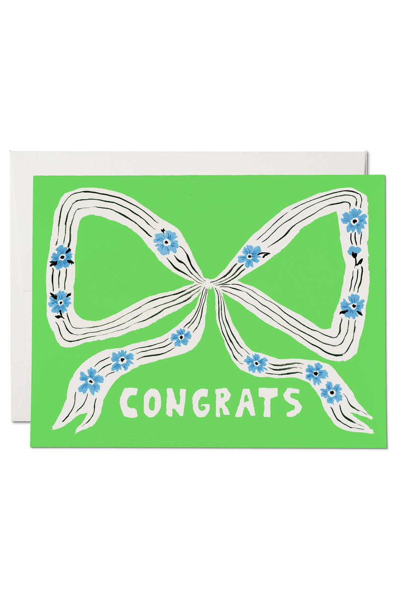 Perfect Bow Congrats Card