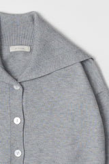 The Abrams Cardigan Heather Grey