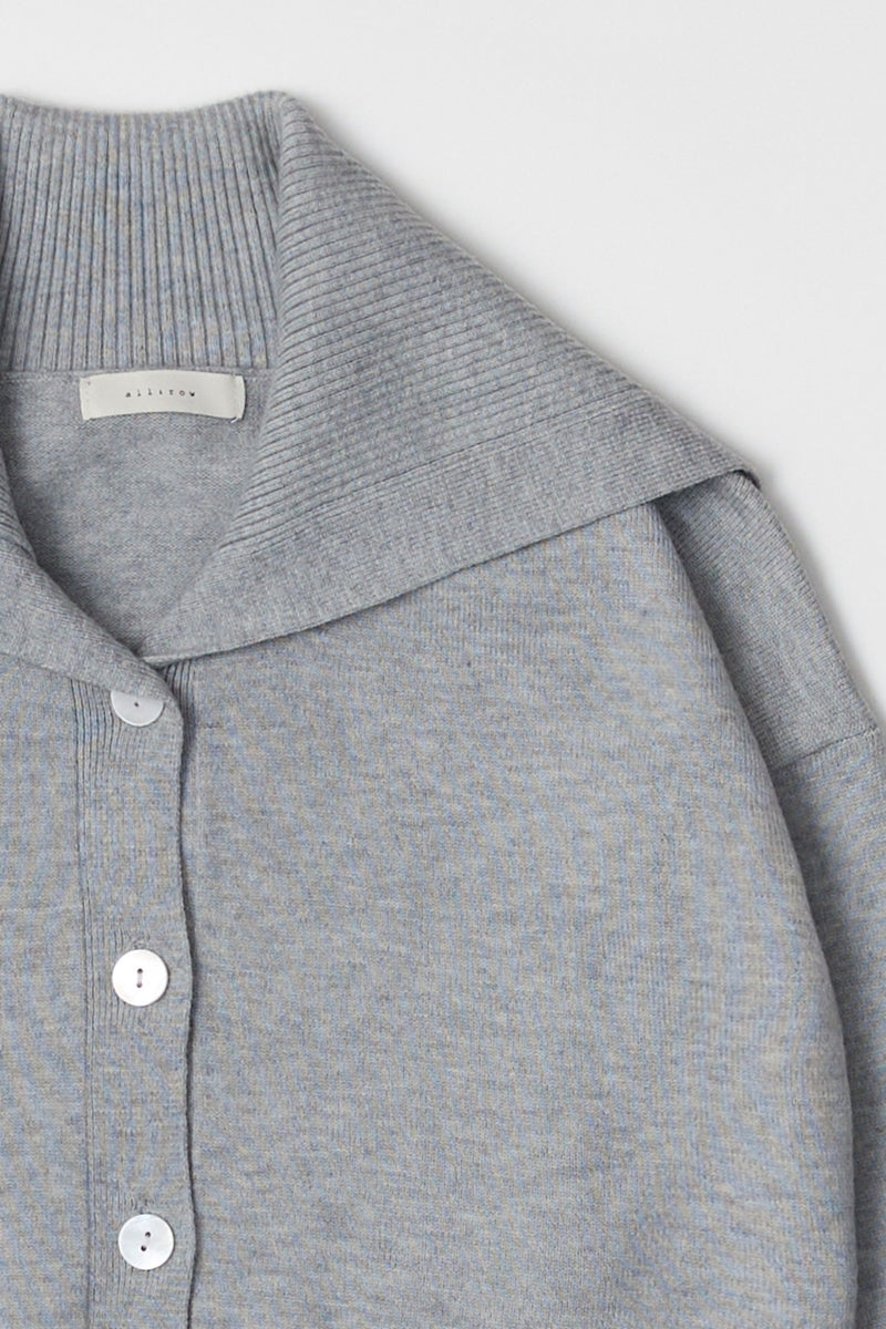 The Abrams Cardigan Heather Grey