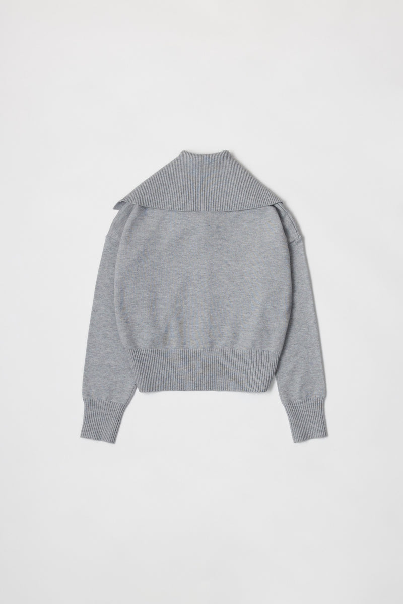 The Abrams Cardigan Heather Grey