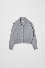 The Abrams Cardigan Heather Grey