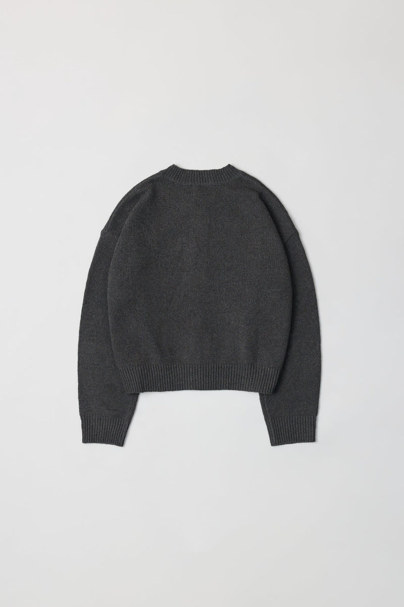 The Lucy Cardigan Dark Grey