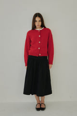 The Lucy Cardigan Red