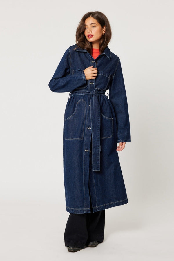 Bijou Trench Coat Alice Rinse