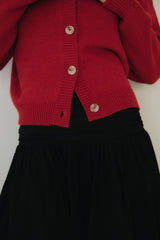 The Lucy Cardigan Red