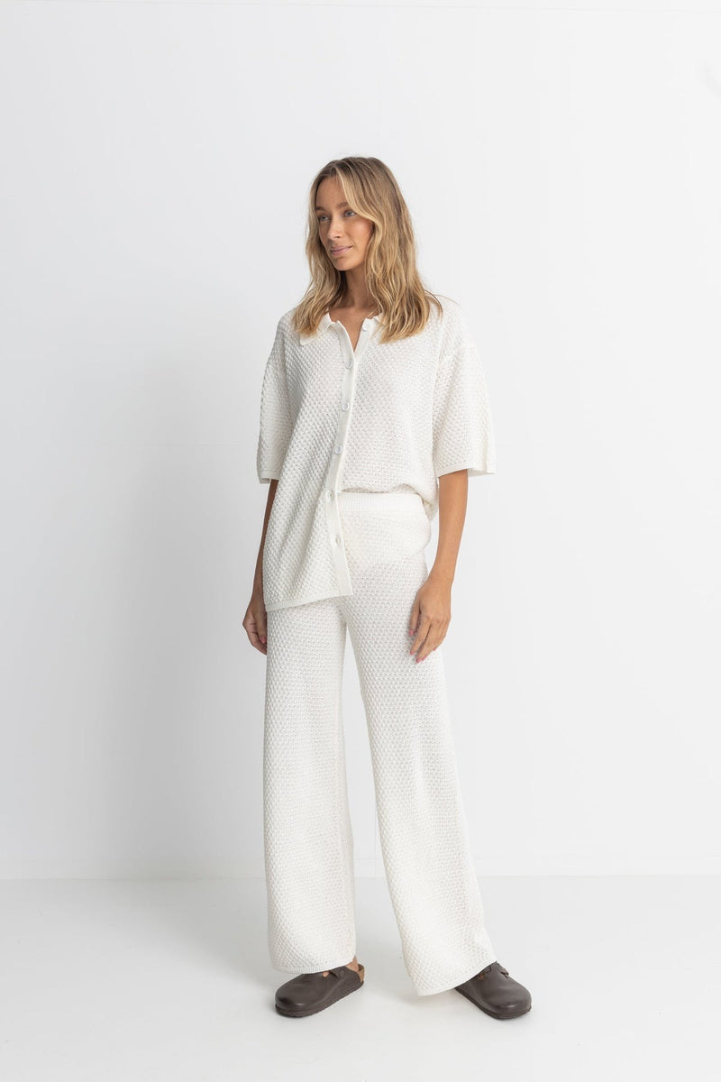 Dune Wide Leg Pant White