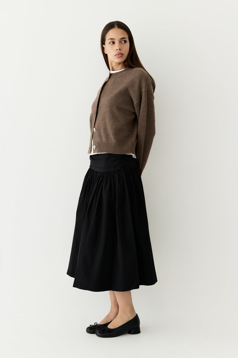 The Lucy Cardigan Mocha