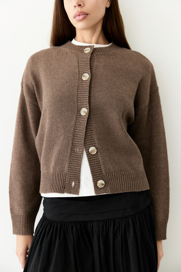 The Lucy Cardigan Mocha