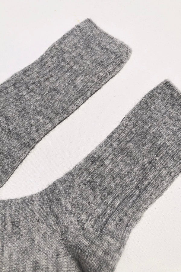 Iceland Cottage Wool Socks Grey