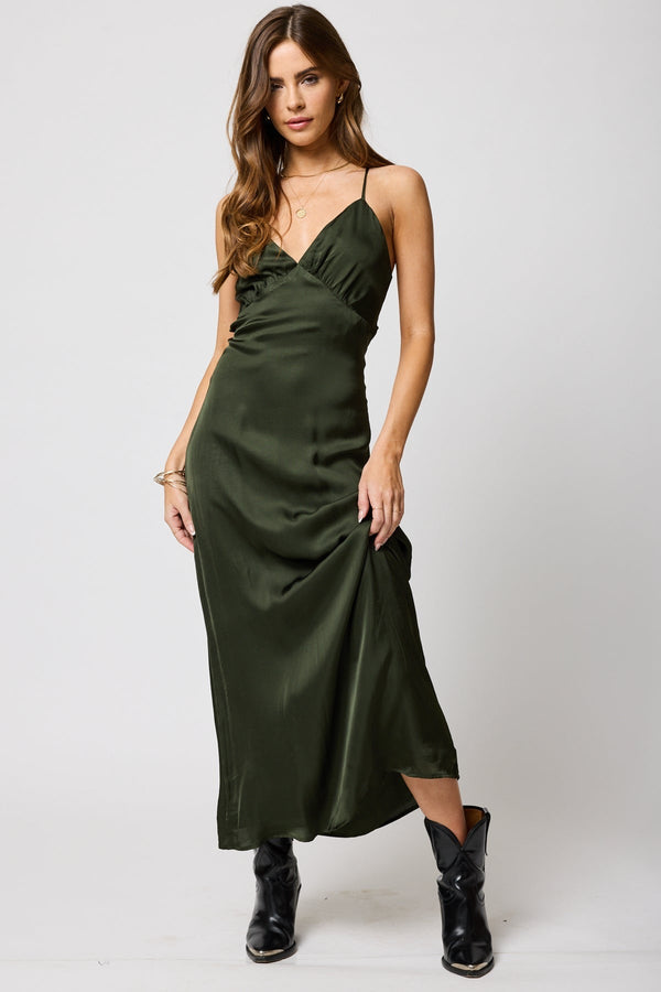 Silky Lucia Maxi Dress Palma