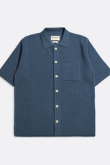 Heitor Knitted Shirt Blue