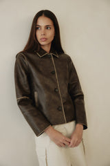 The Murph Jacket Washed Brown