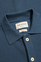 Heitor Knitted Shirt Blue