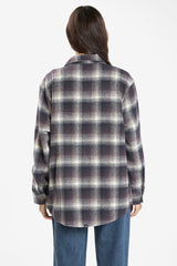 Barrio Overshirt Deep Plum