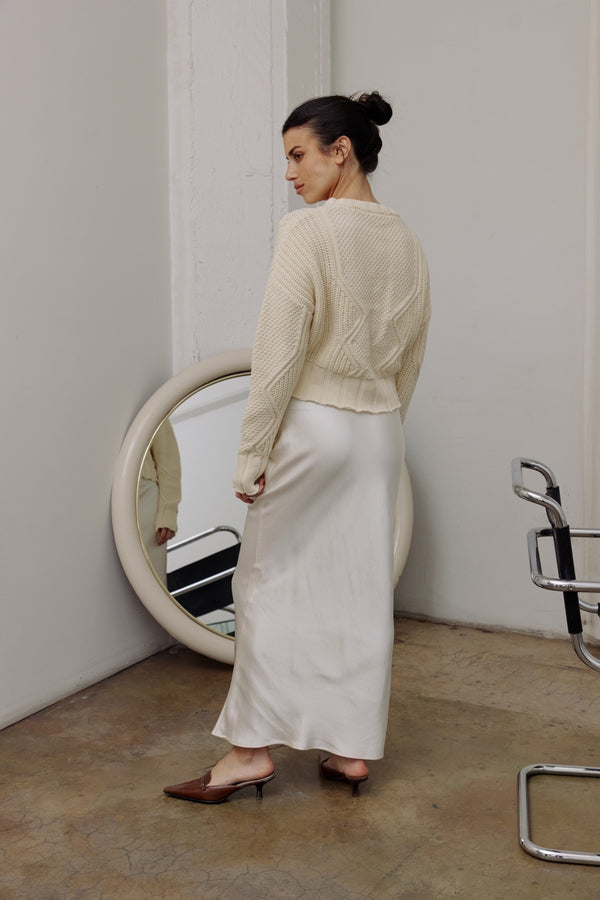 The Sadie Sweater Cream