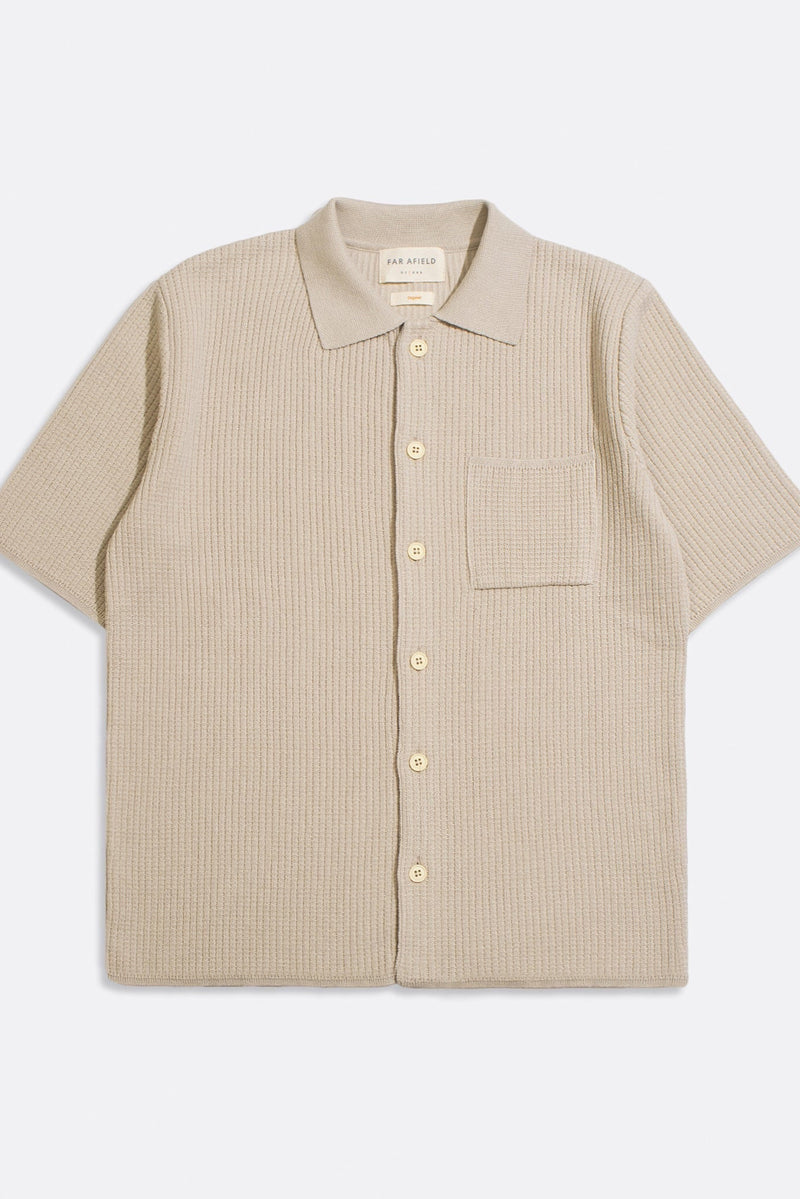 Heitor Knitted Shirt Peyote Sand