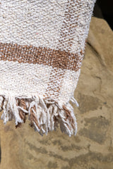 Catalina Plaid Throw Blanket Brown